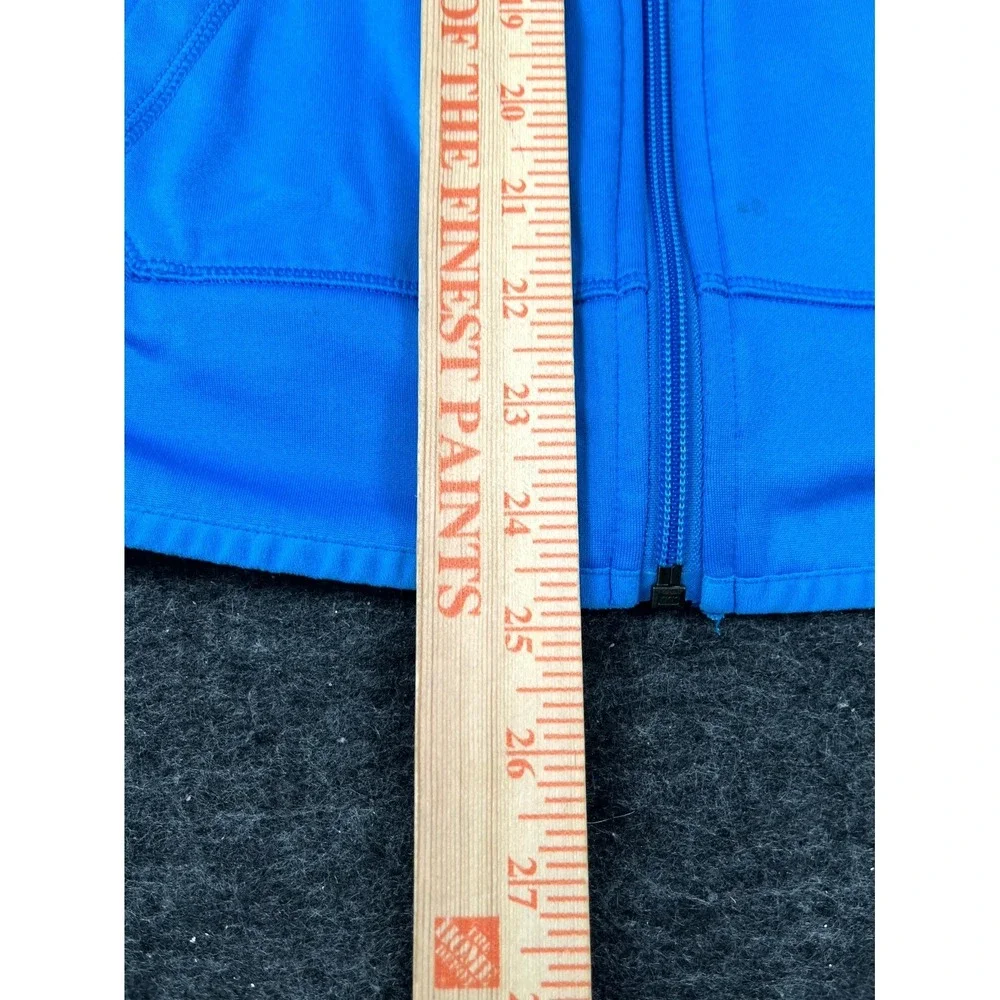 Nike Dri Fit Hoodie Mens Medium Blue Fleece‎ Full Zip Hooded Athletic Outdoor
